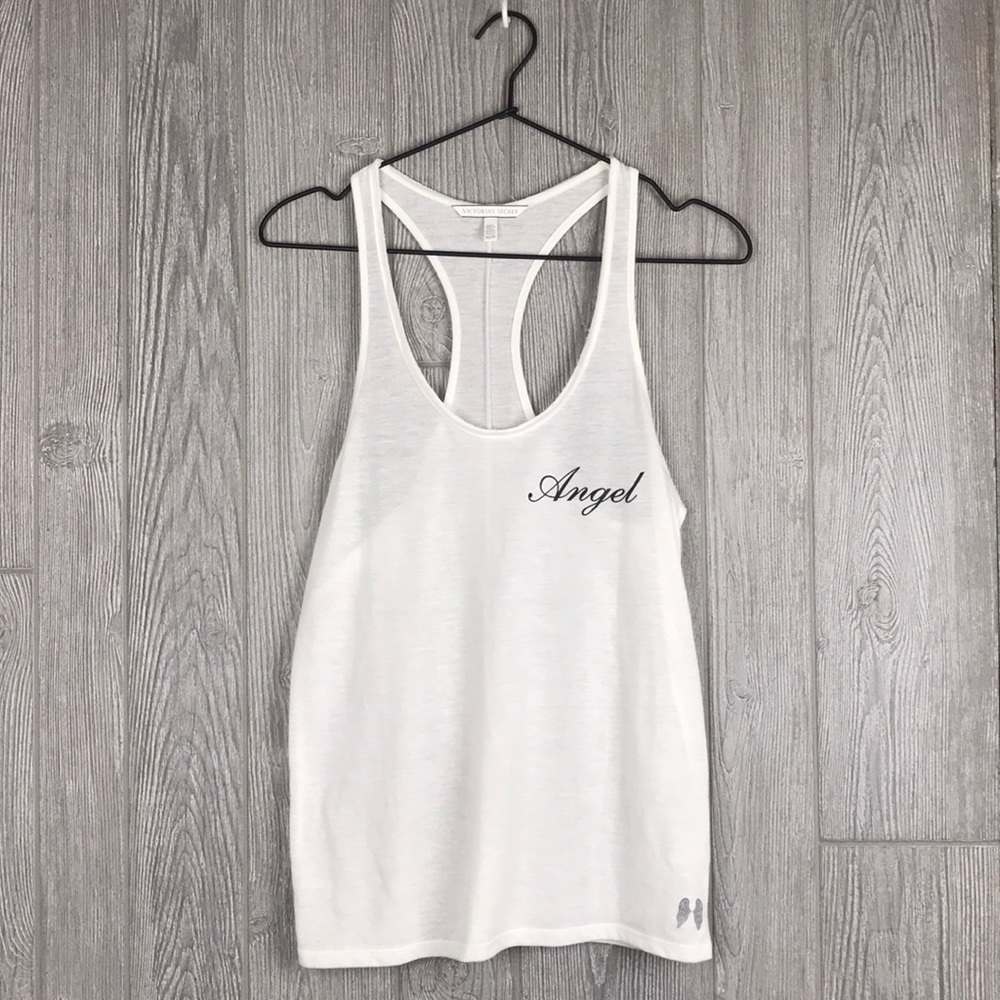 Victoria’s Secret White Angel Tank WOMEN’S Sz XS